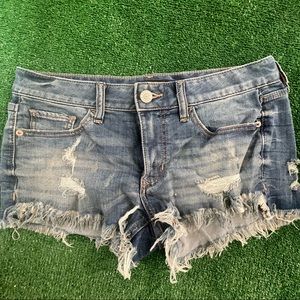 Express Shortie Shorts Size 6